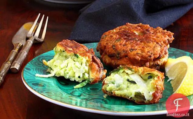 Frittelle di zucchine con aneto