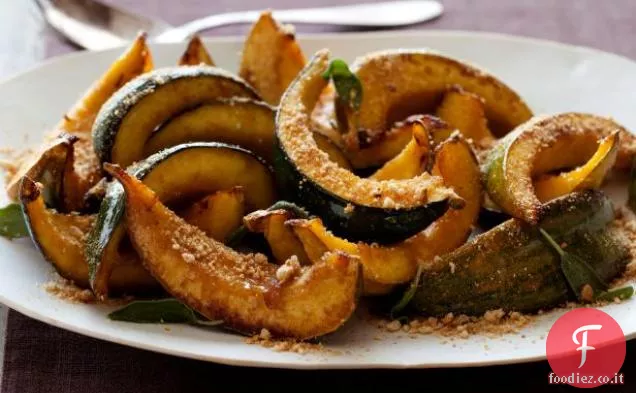 Zucca ghianda arrostita