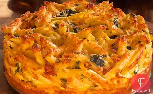 Asiago Mac e Formaggio con Crosta di Patate Tartufate