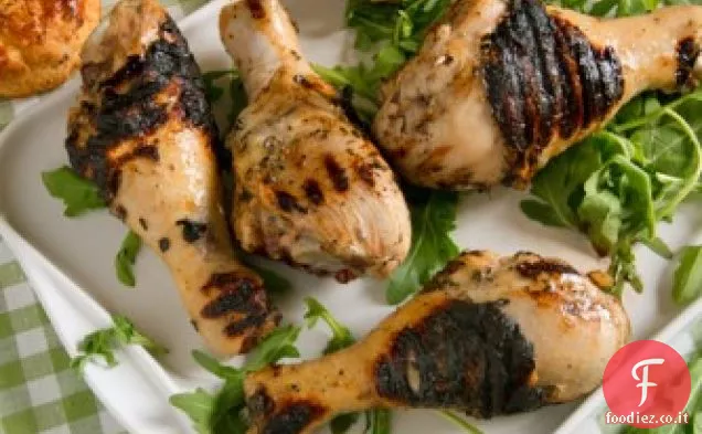 Cosce di pollo al latticello grigliate
