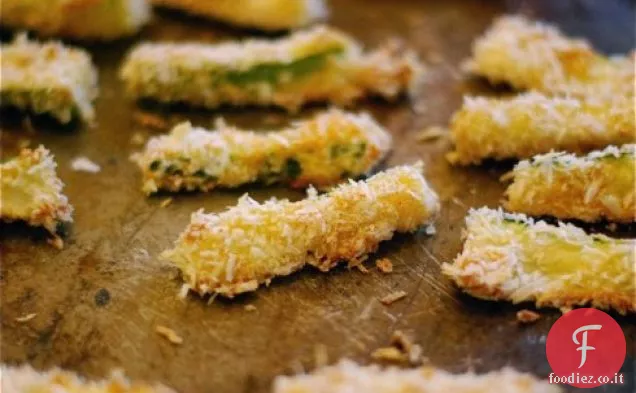 Le zucchine al forno di Lawry Panko Patatine fritte