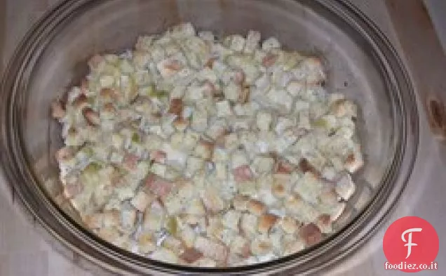Pollo al forno e ripieno
