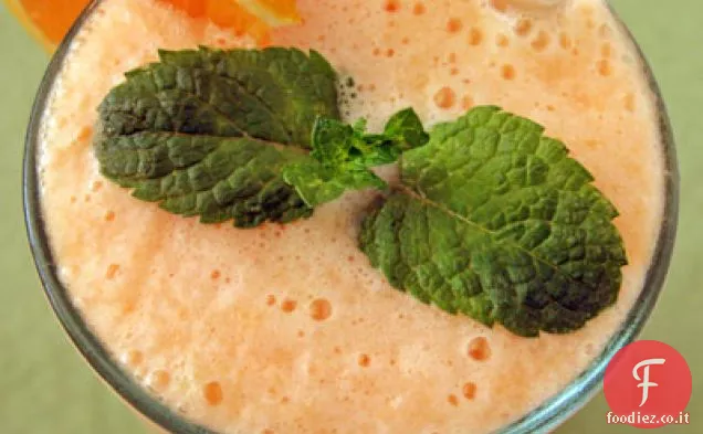 Melone e Arancia Lassi con Anice