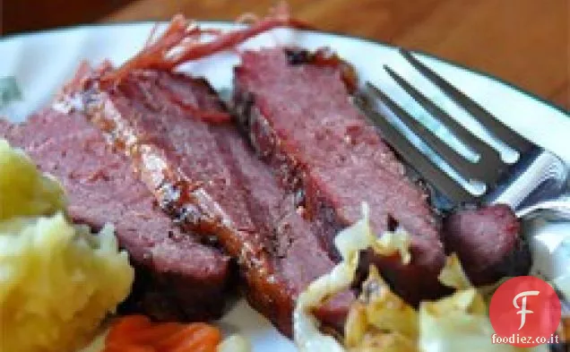 Petto di manzo in scatola brasato