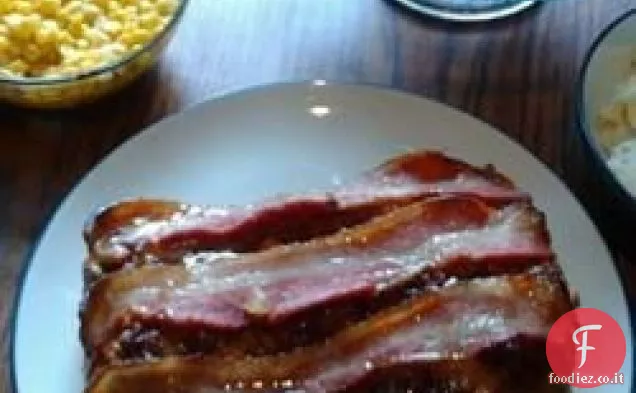 Polpettone di farina d'avena BBQ