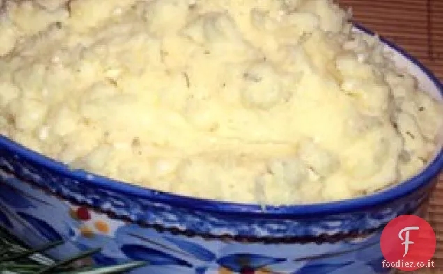 Aglio Erba Formaggio Feta Purè di patate