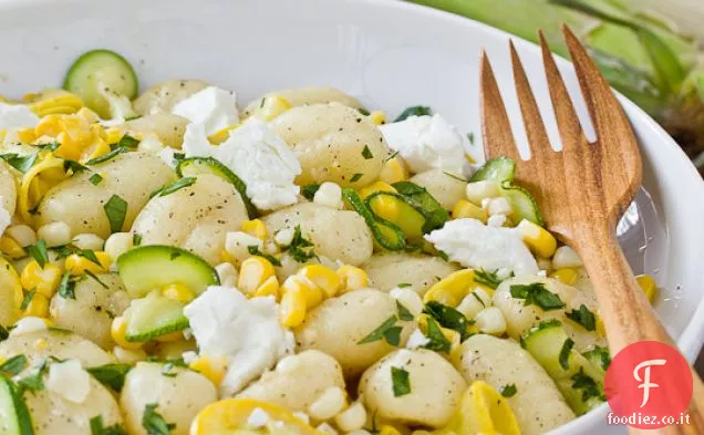 Gnocchi con Zucca e Mais Dolce