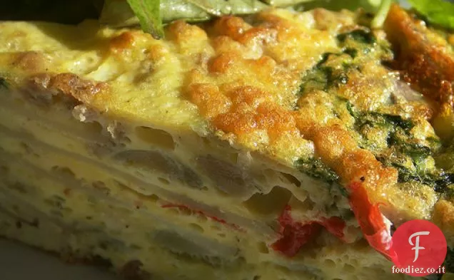 Frittata di Zucchine alla Menta