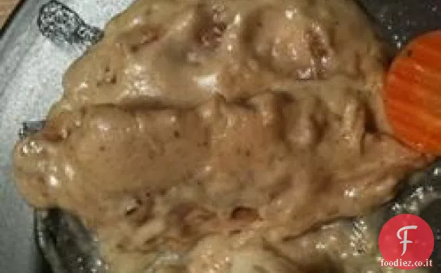Pollo alla panna acida
