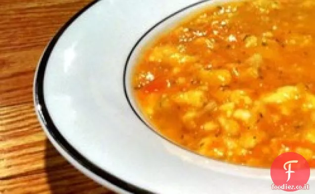 Zuppa di cavolfiore cheddar