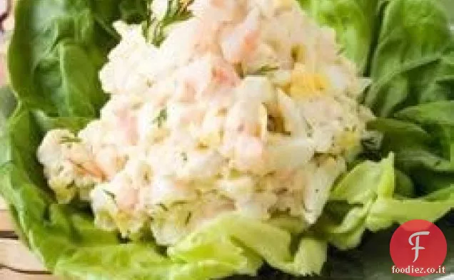 Insalata di uova di gamberetti