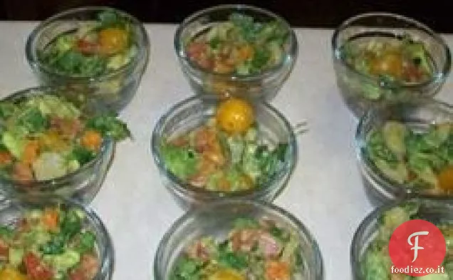 Insalata di gamberi con avocado e lime (Ensalada de Camarones con Aguacate y Limon)