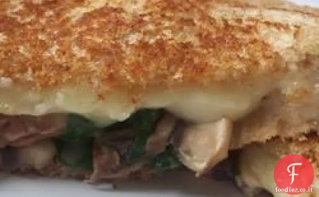Funghi alla griglia e svizzera