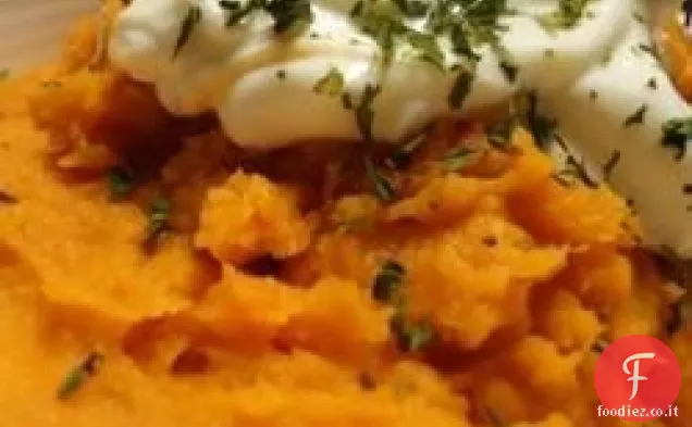 Purè di patate dolci