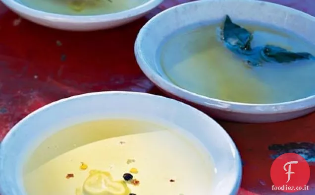 Olio per immersione salvia, alloro e aglio