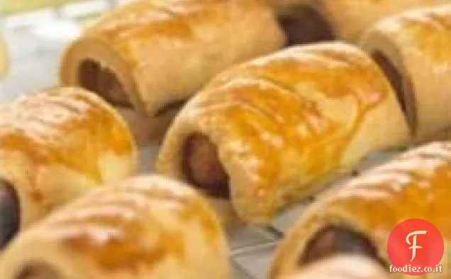 Involtini di salsiccia con Senape Maille® Dijon Originale