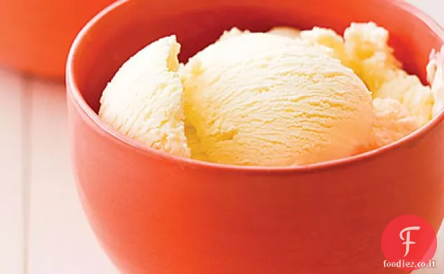 Gelato al mais dolce