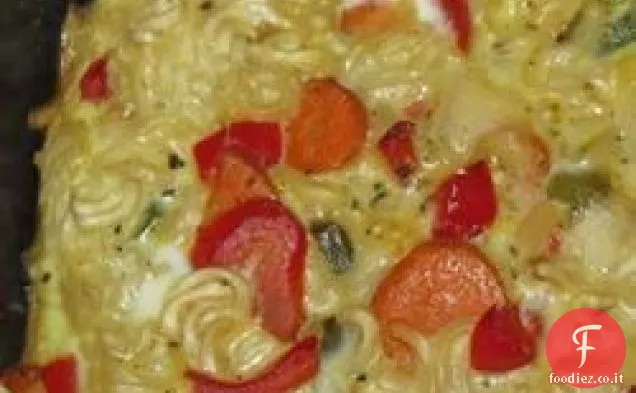 Frittata di Ramen Noodle
