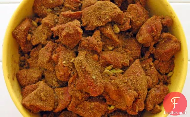 Stufato di laurea Marrakech con agnello (Tangia Mrakchiya)