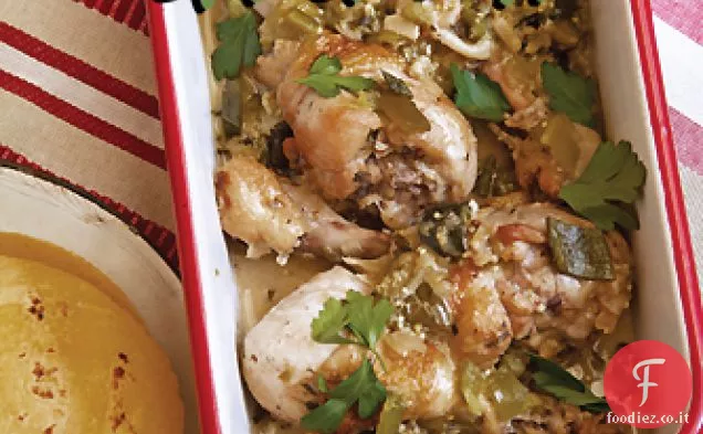Pinterest mi ha fatto farlo-Tomatillo Chicken