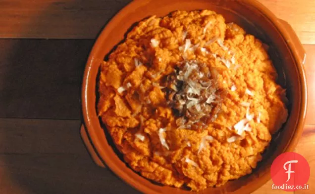 Patate dolci, stile cipolla francese