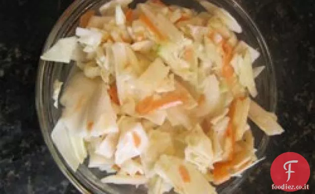 Insalata di cavolo di mele