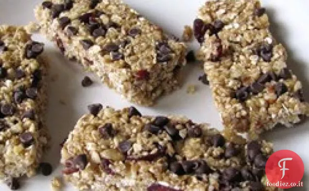 Gommoso No Bake Barrette di muesli