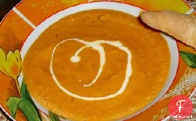 Zuppa di carote e coriandolo
