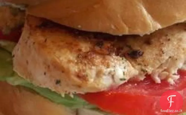 Panino di pollo estivo divino