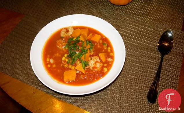 Zuppa di pesce piccante