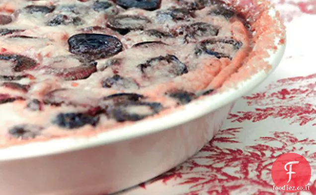 Clafouti di Ciliegia fresca con Mandorle
