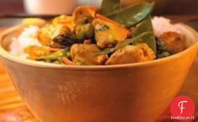 Pollo al cocco tailandese