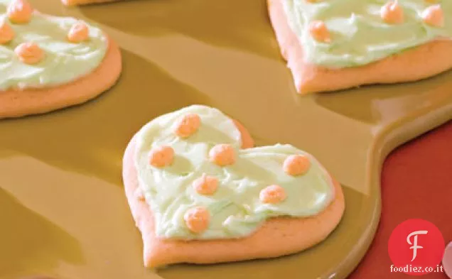 Biscotti a forma di cuore