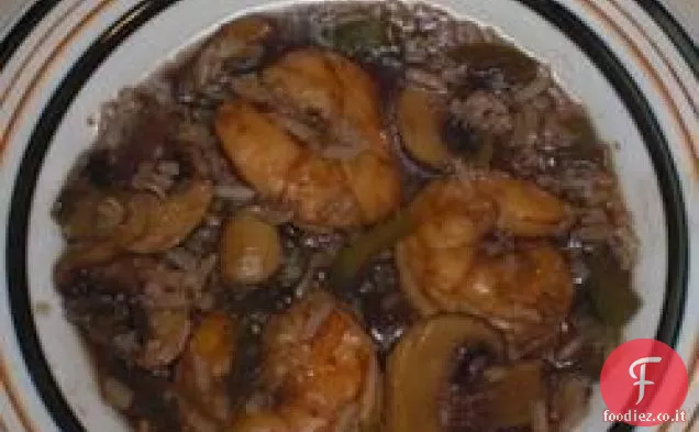 Zuppa di gamberetti super calda e acida