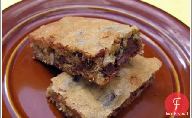 Un grande lotto di cioccolato Chip Bar