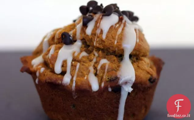 Muffin di zucca ghiacciati