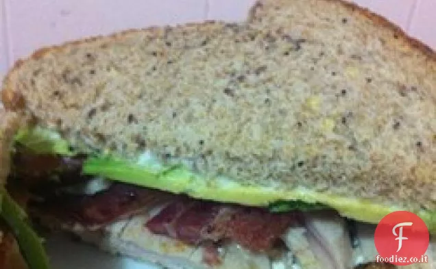 Panino al tacchino del club della California