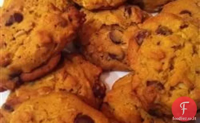 Zucca Farina d'avena Biscotti al cioccolato