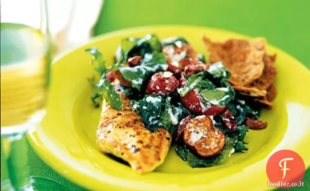 Nuova insalata di patate con rucola