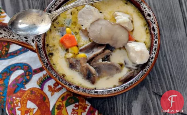 Zuppa di funghi di pollo Zippy