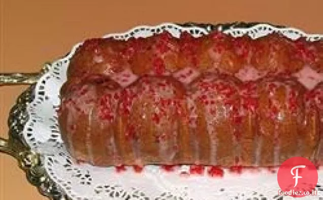 Torta di mandorle ciliegia