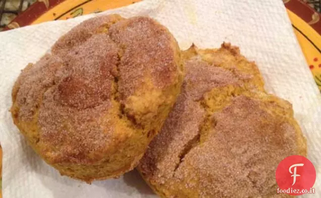 Biscotti di zucca con Cannella Zucchero