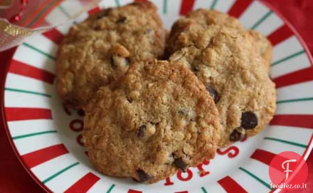 Biscotti al burro di arachidi con farina d'avena di Bonnie
