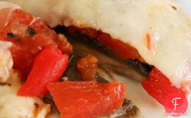 Portobello alla Griglia e Mozzarella