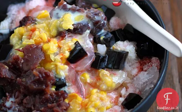 Ice Kacang (abc) / Ricetta del ghiaccio tritato malese