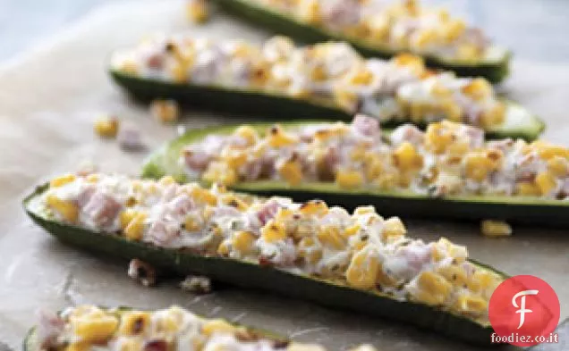 Mais dolce-Zucchine ripiene