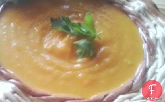 Zuppa di zucca al curry