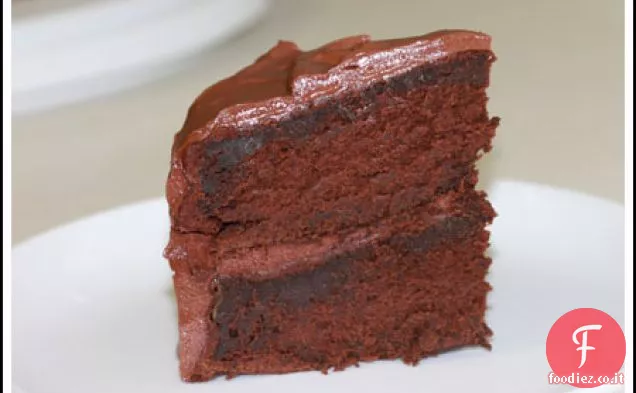 Torta al burro al cioccolato