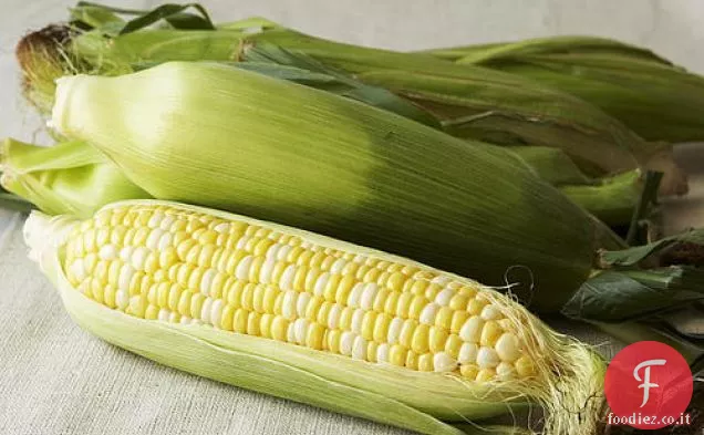 Mais alla griglia con burro di Chipotle e parmigiano