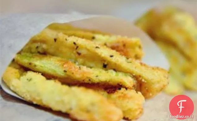 Patatine fritte di zucchine a basso contenuto di carboidrati